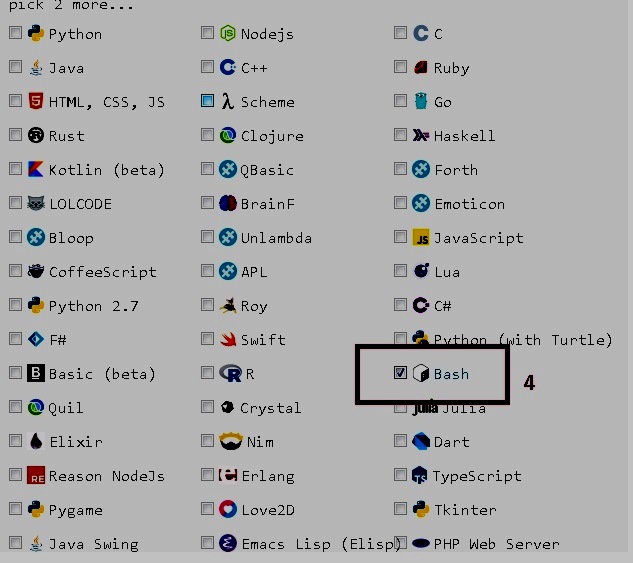 Dr.Matilda.S: How to use repl.it to create and run a Linux Program