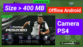 Jeu de Football - PES 2020 PPSSPP Android Meilleurs graphiques hors ligne 400 Mo