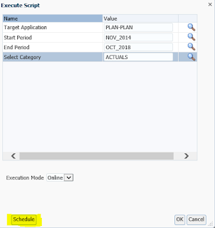 FDMEE: System Maintenance Tasks: Maintain FDMEE Data Tables