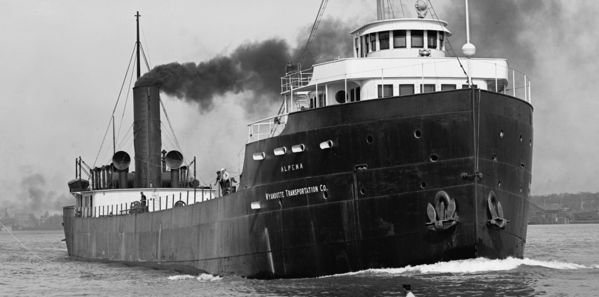 Industrial History 1942 SS Alpena(3)/Leon Fraser Laker