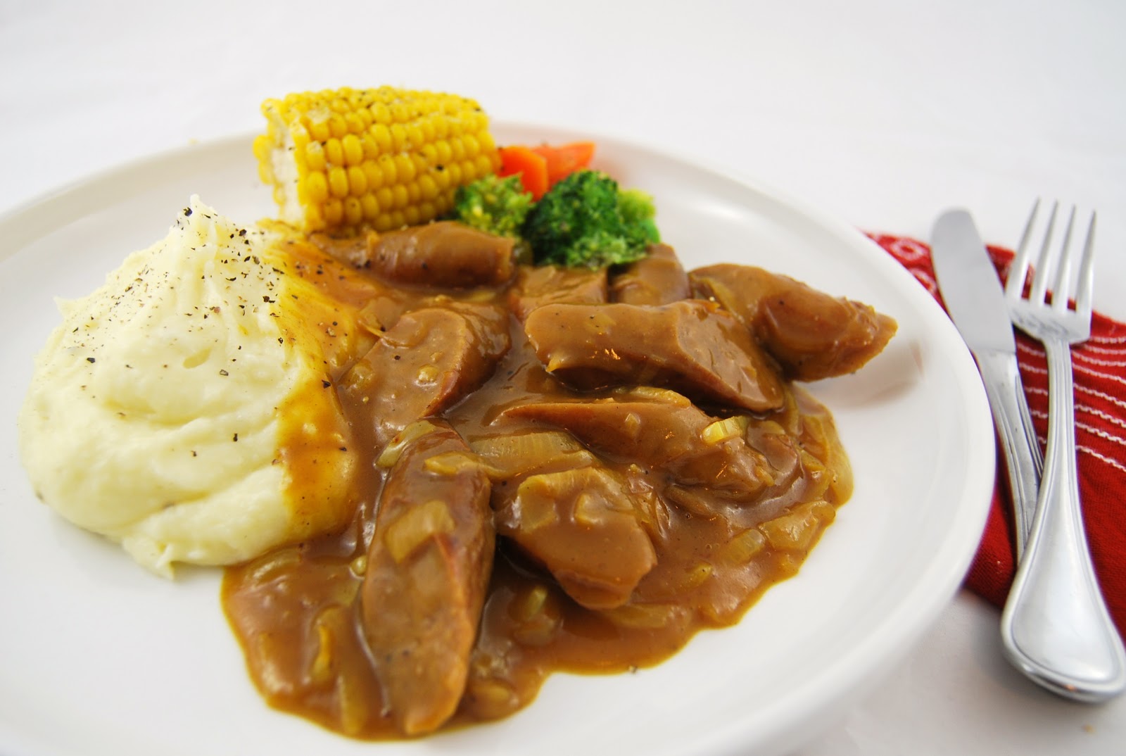 Working Mother's Survival Guide Curried Sausages