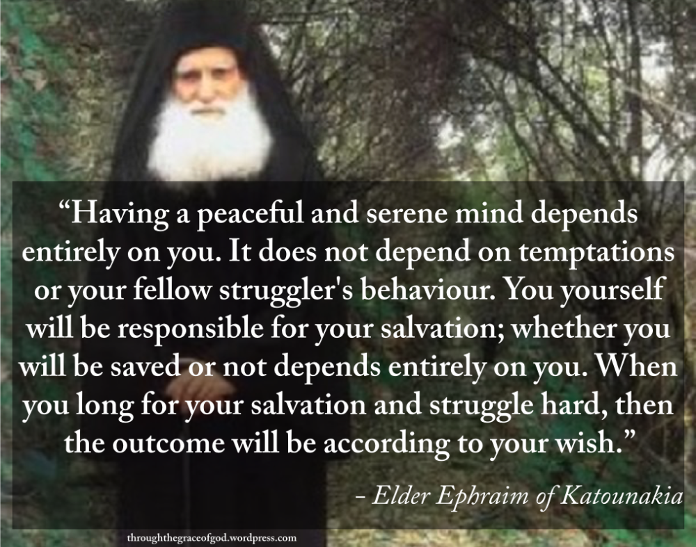 Full of Grace and Truth St. Ephraim of Katounakia (+1998)