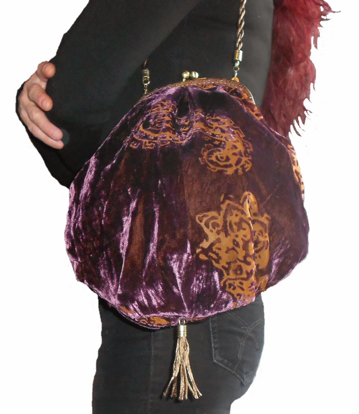 Bolsos De Trapillo Bolsos De Fiesta Terciopelo