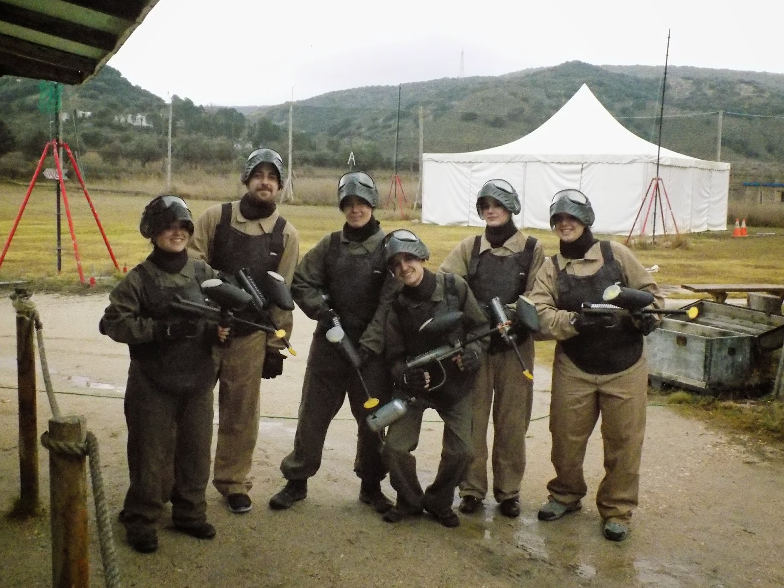 PREPARANDONOS PARA UNA BATALLA INOLVIDABLE, PAINTBALL LAS VEGAS EL