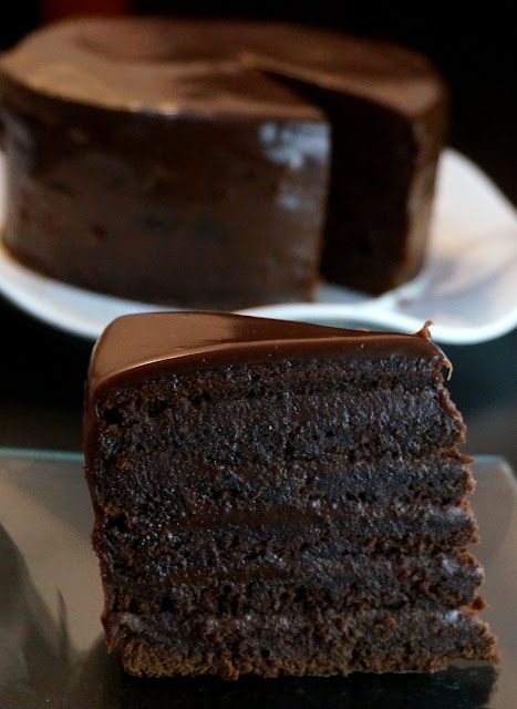 Devil's Food Cake Torta De Chocolate Con Brigadeiro
