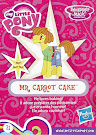 My Little Pony Wave 18 Mr. Carrot Cake Blind Bag Card