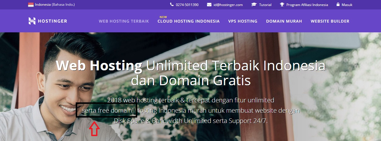 Beli Hosting Murah Rasa Premuim dan Gratis Domain di Hostinger