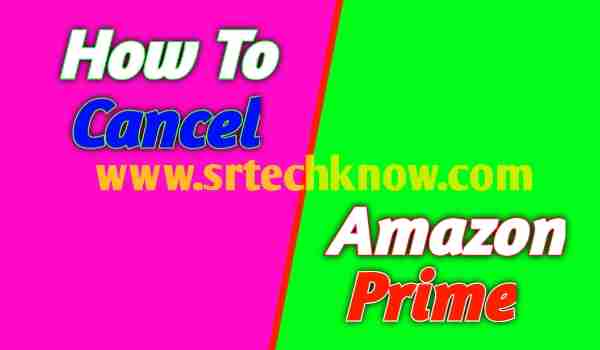 How To Cancel Amazon Prime