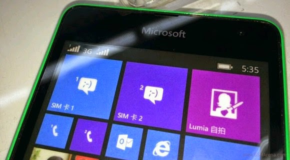 Gambar dan Spesifikasi Microsoft Lumia 535 Menampakan Diri 