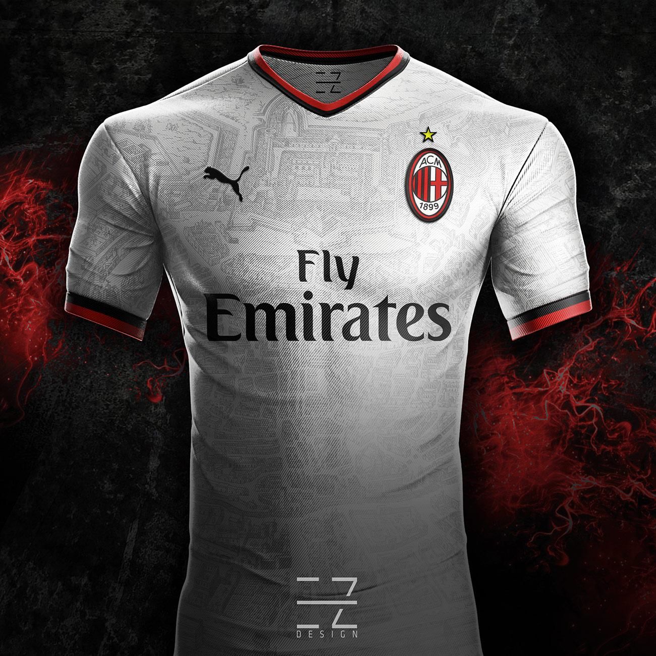 uniforme ac milan 2019