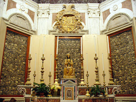 The chapel in the Basilica di Santa Maria Annunziata in Otranto, which contained the skulls of the victims