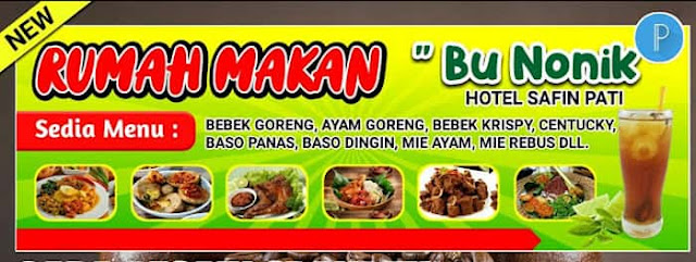 contoh spanduk warung makan yang menarik
