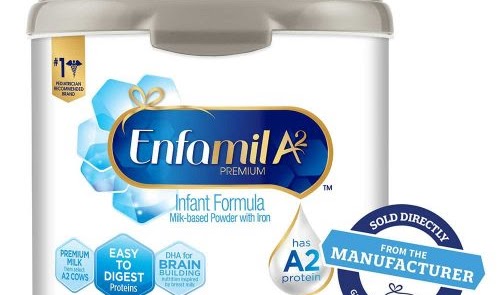 Sữa Bột Enfamil A2 Premium Infant Formula 553g Mỹ cho bé 0 - 12 tháng
