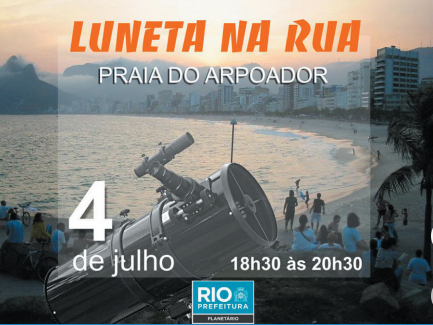 Rio de Janeiro: Observação do céu no 