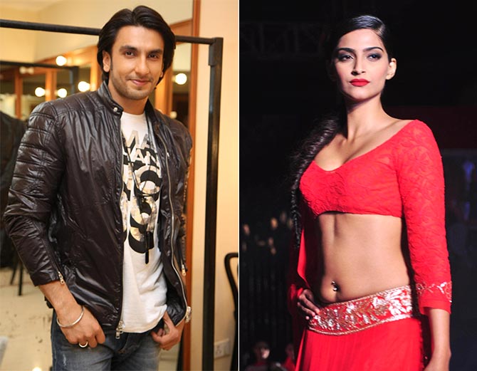 SPICY: Sonam and Ranveer work together