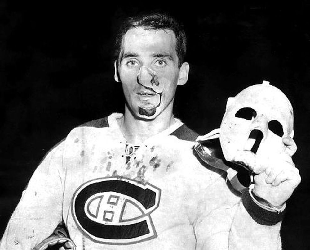 In 1959, Jacques Plante Was the First NHL Goaltender to Create and Use
