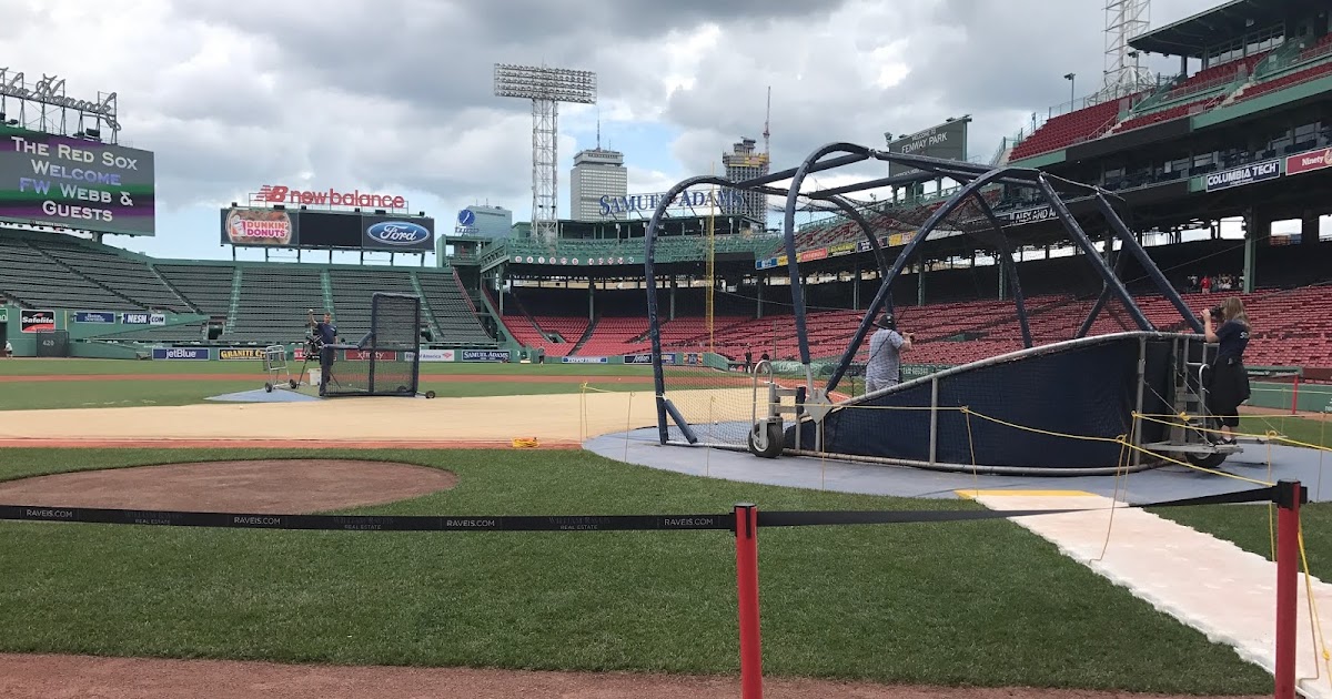 Batting Practice at Fenway? Not Bad!
