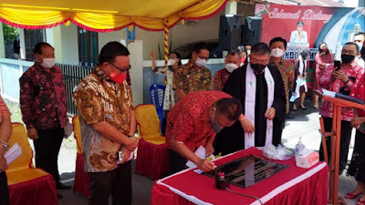 Melayani Lebih Sungguh, Pesan Gubernur Olly Saat Resmikan Gedung GMIM Citra Anugerah Bitung