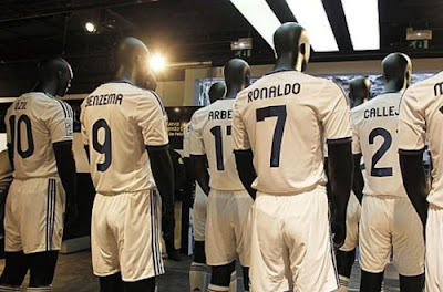 Real Madrid and Adidas store at the Bernabeu