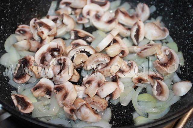 рецепт тальятелле со сливочно-грибным соусом с пошаговыми фото