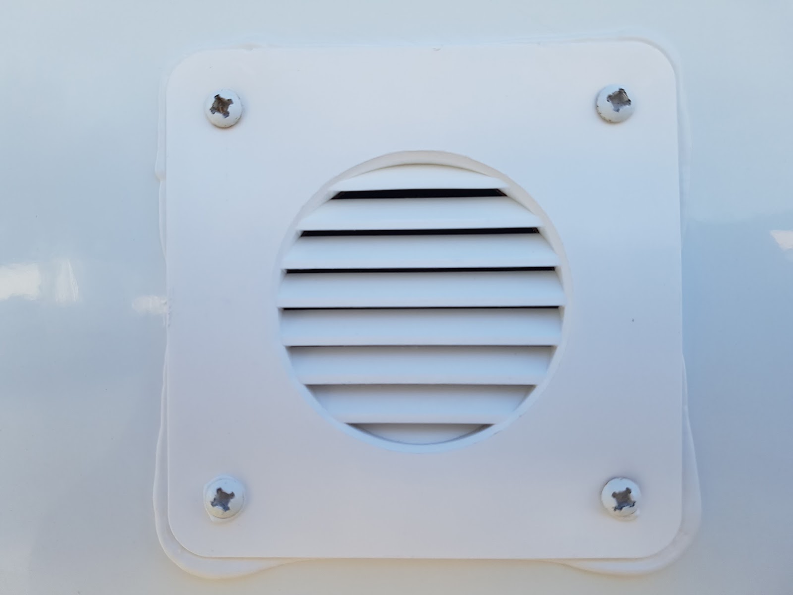 New Battery Box Vent in Place