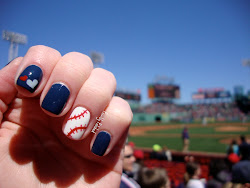 baseball boston nail wedding nails designs fenway park background theme