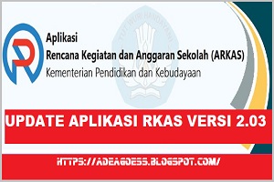 Update Aplikasi Rkas Versi 2 03 Sobang 2