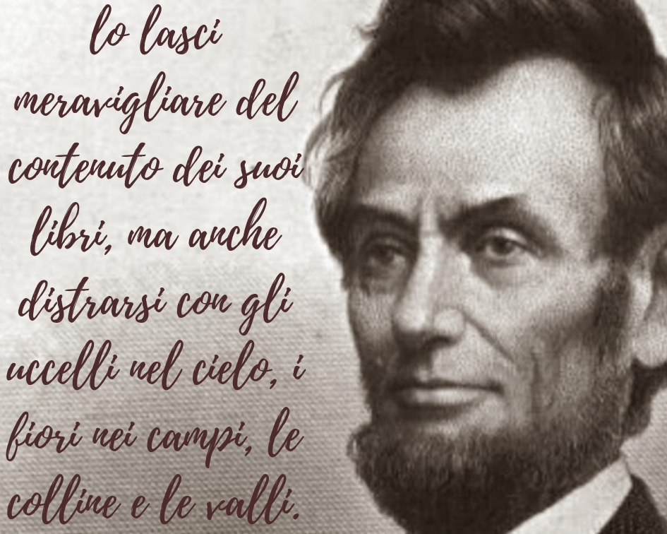 Lettera Di Abraham Lincoln All Insegnante Di Suo Figlio Cartolelya