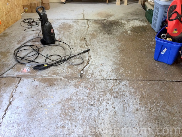 Rust-oleum Epoxy Shield garage flooring