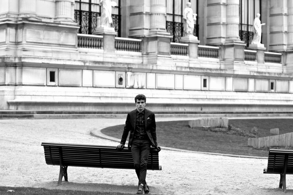 Blog Mode Homme Dandy Jack and Jones Blazer Chemise Aigle Shirt Asos Chino Pants Maison Fabre GLoves Brogue Boots Crampon Montre Daniel Wellington Watch Pochette Square