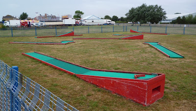 The Crazy Golf course at Coronation Gardens in Walton on the Naze The Crazy Golf course at Coronation Gardens in Walton on the Naze