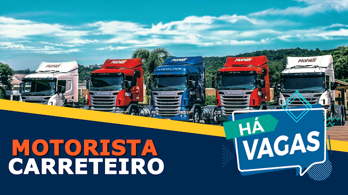 Mahler Transportes abre vagas para motorista carreteiro