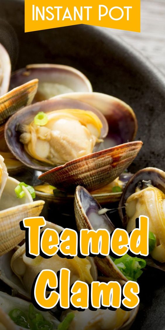 Instant Pot Steamed Clams
