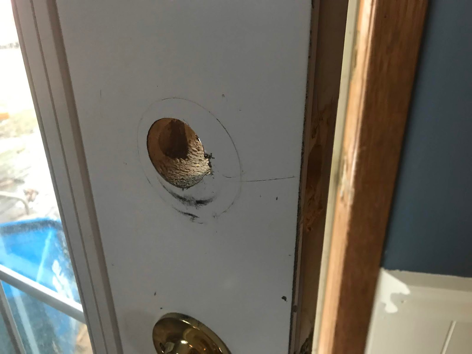 Installing a Keyless Deadbolt Lock Small Chronicles
