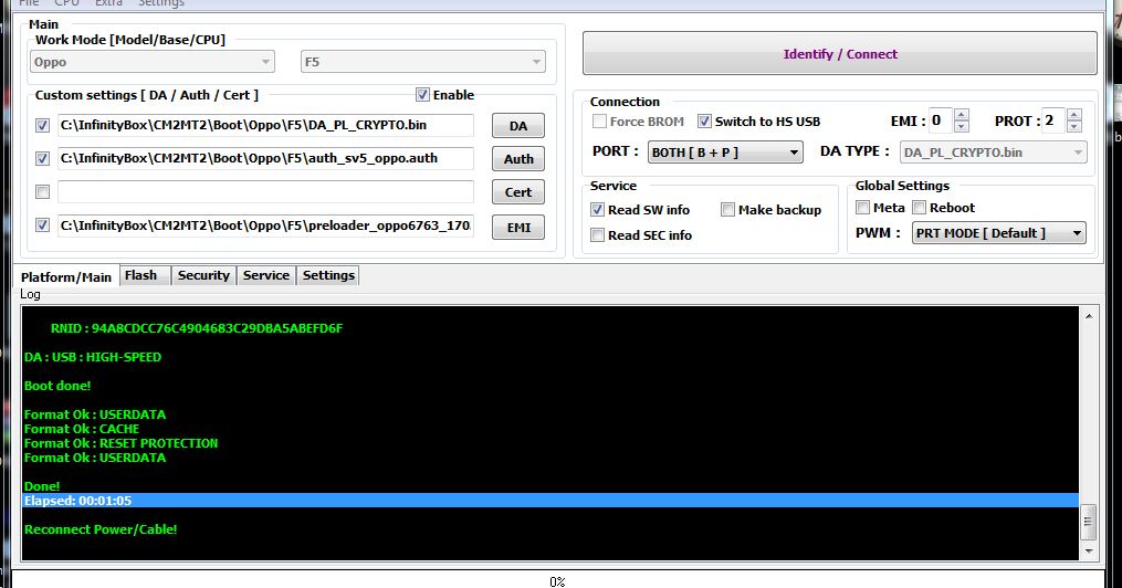 Oppo F5 CPH1723 Test Point Link