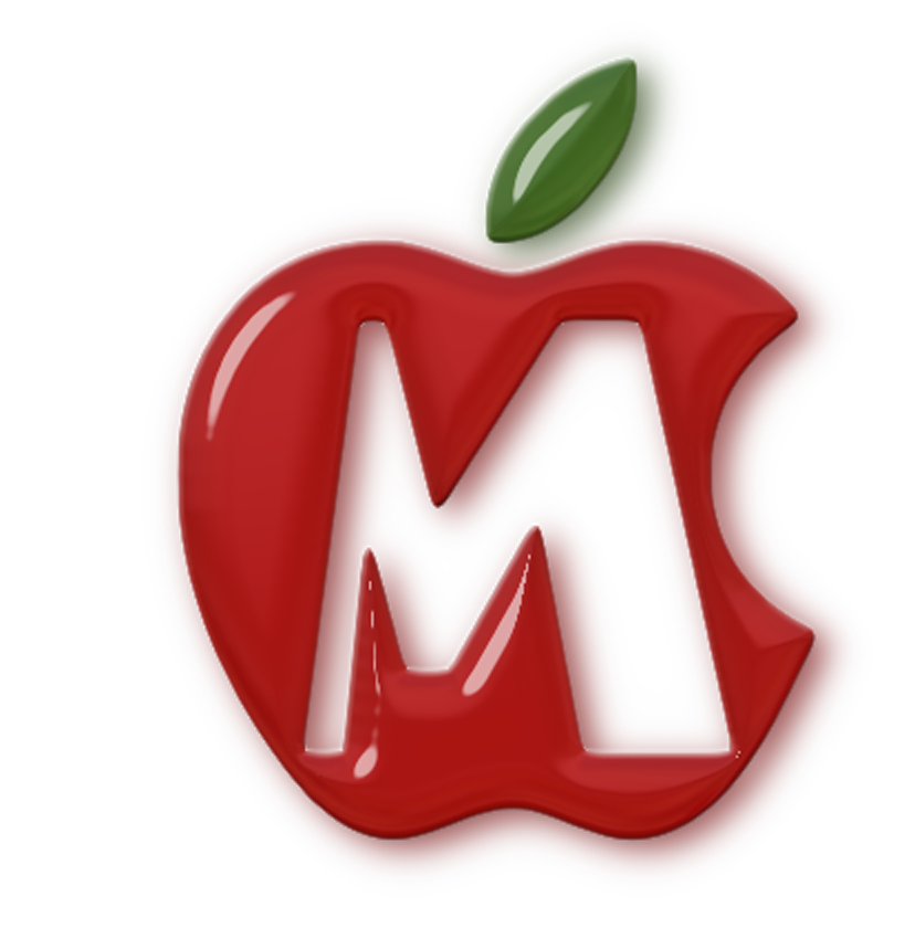 alfabeto maçã colorido - ALFABETOS LINDOS