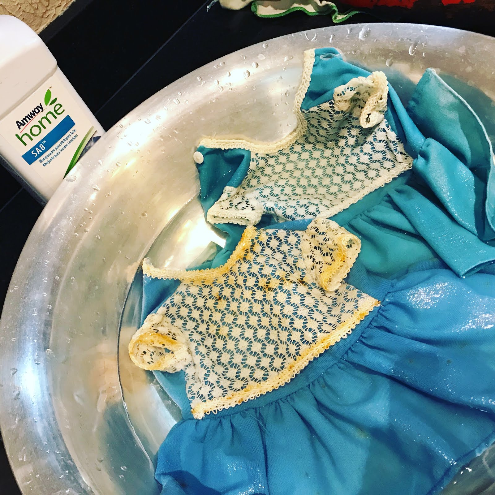 Dica Remover Amarelado de Roupinhas Antigas de Boneca