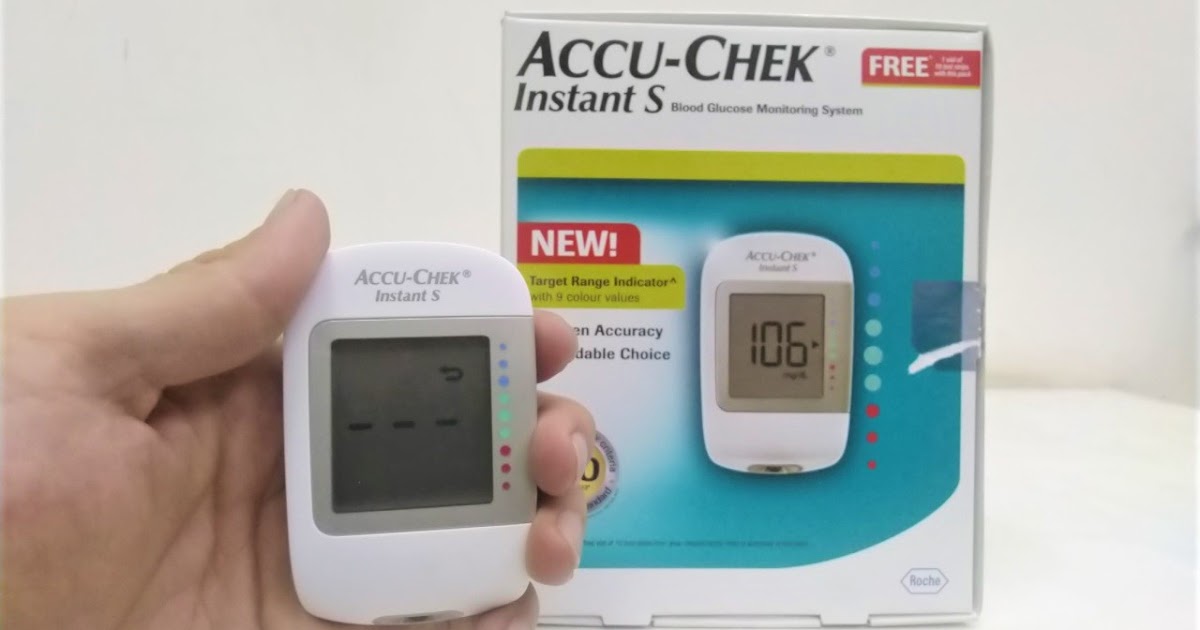Learn New Things Accu Chek Instant S Glucose Monitor (Sugar Test