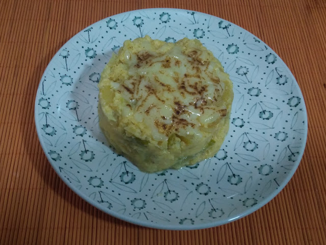 Revuelto De Patata,calabacín Y Mozarella
