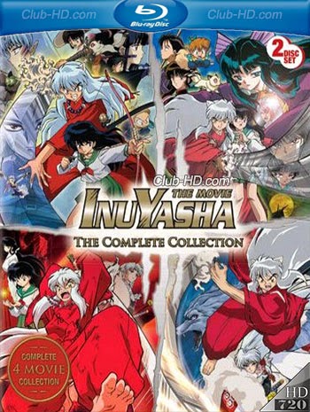 InuYasha The Movie: The Complete Collection (2013) 720p BDRip Audio Japonés [Subt. Esp] (Animación)