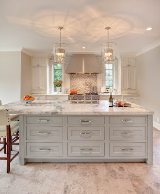 Timeless kitchen ideas with granite countertop and cool backsplash