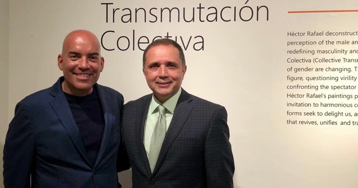 Pinturas recientes de Héctor Rafael en Puerto Rican Arts Alliance, Chicago