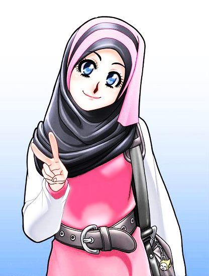 ShoLiha 45 MR imsu Koleksi Kartun Hijab Cantik