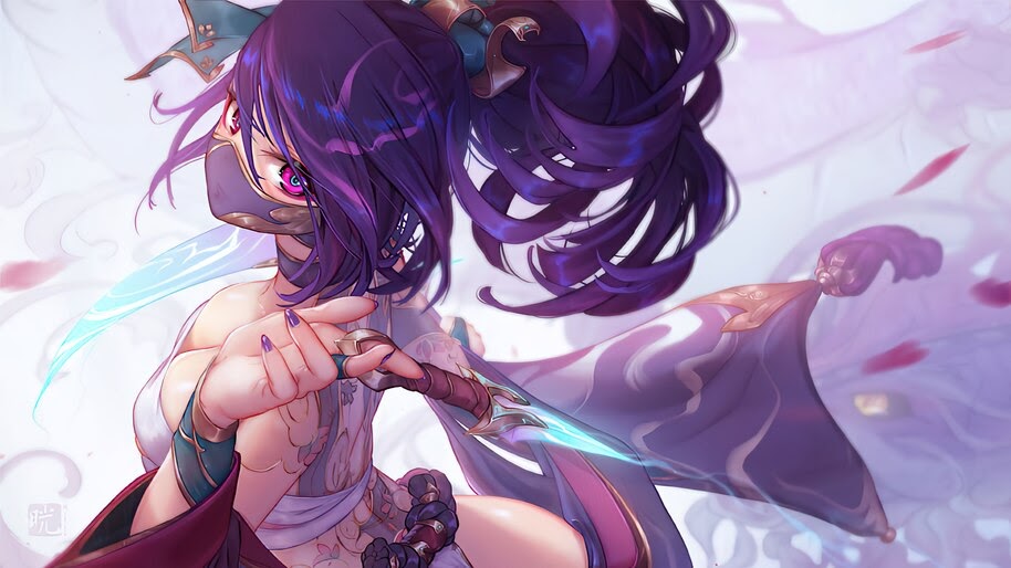 Akali, League of Legends, 4K, #5.2642 Wallpaper