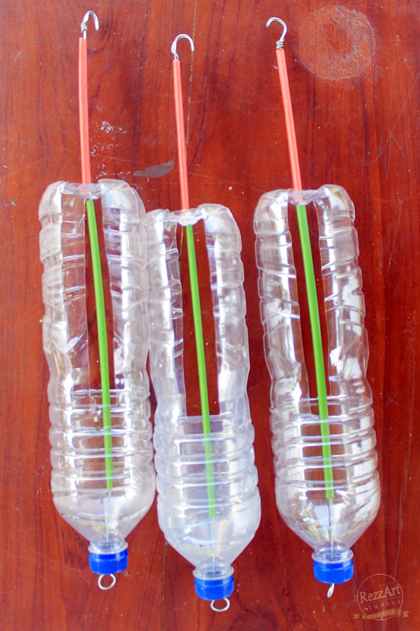 Untuk Kamu Membuat Pot Tanaman Gantung  dari Botol Plastik