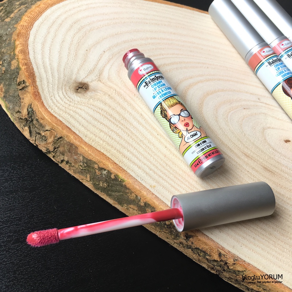 THE BALM THE BALMJOUR CREAMY LiP STAiN İNCELEMESİ KONNi CHiWA HOLA