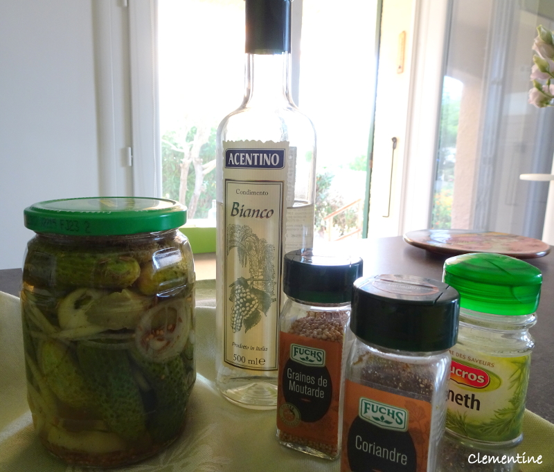 Le blog de Clementine Cornichons aigredoux
