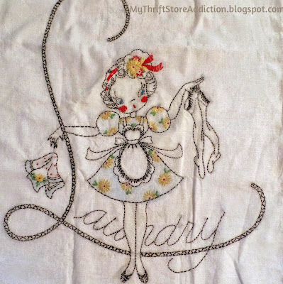 Vintage laundry bag