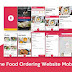 Swiggi - Online Food Ordering Website Mobile Template 
