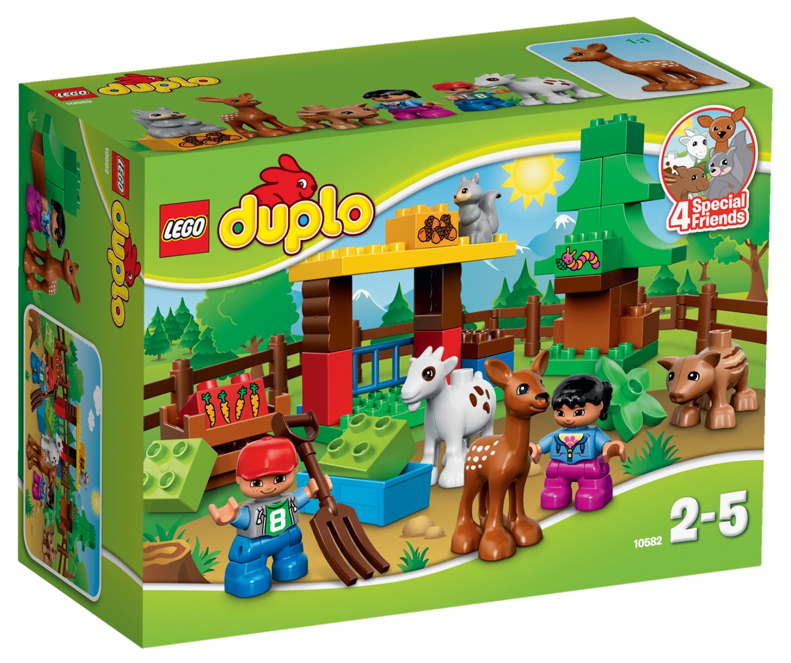 SkaViLeka.se LEGO DUPLO 10582 Skog djur